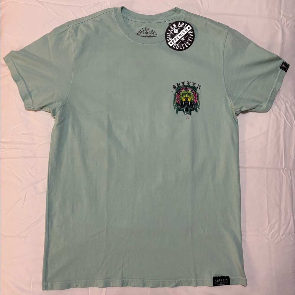 Sullen Art Men's Mint Graphic T-Shirt M